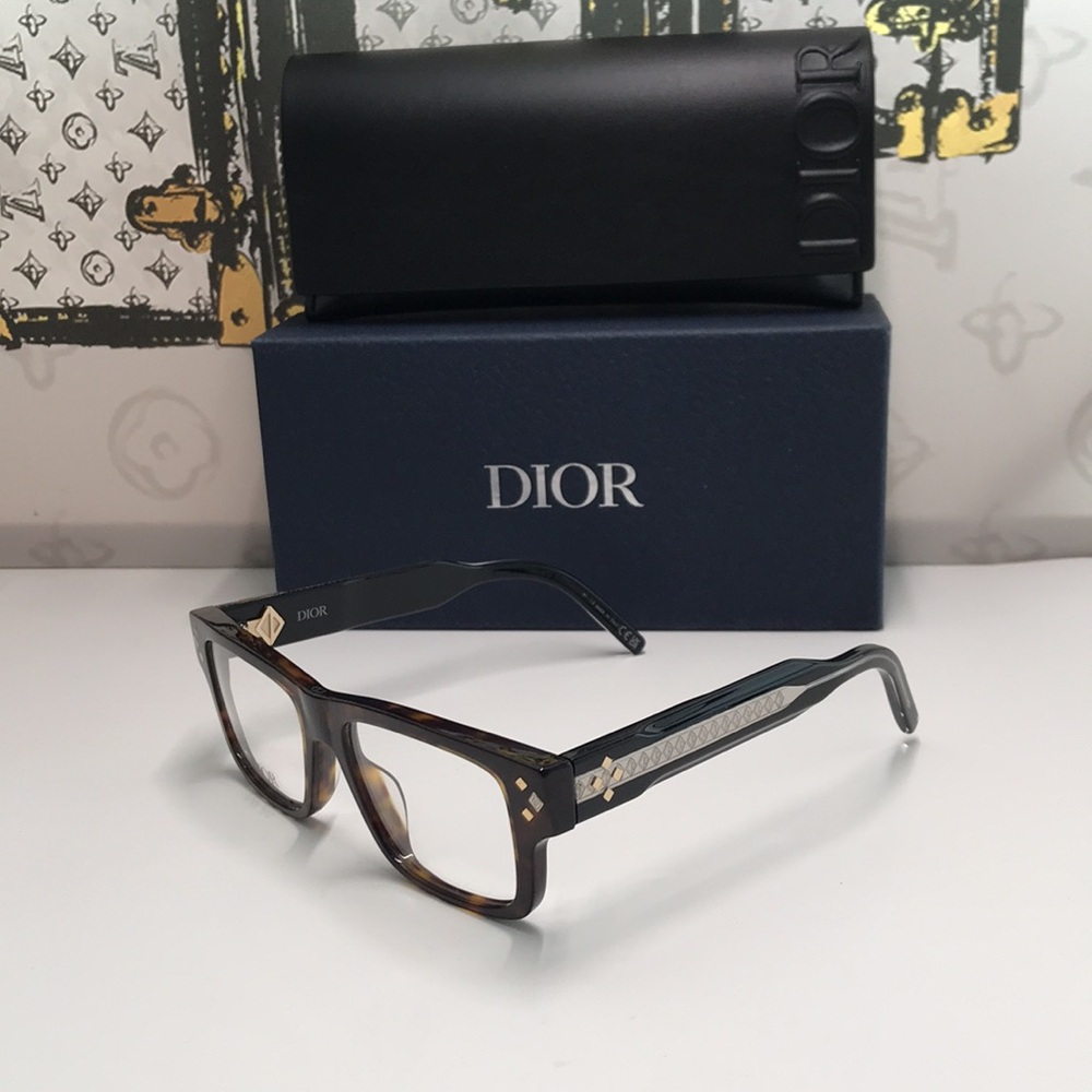 Dior Tortoise Shell Glasses CD DIAMONDO S31